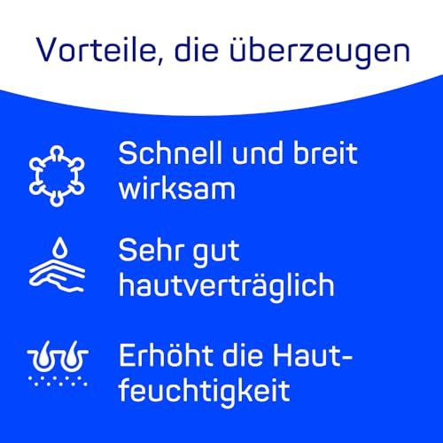 Sterillium: alkoholisches Hände-Desinfektionsmittel mit sehr guter Hautverträglichkeit, 500ml