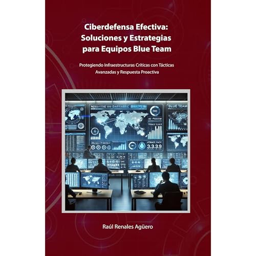 Ciberdefensa Efectiva: Soluciones y Estrategias para Equipos Blue Team Audiolibro Por Ra&uacute;l Renales Ag&uuml;ero arte de