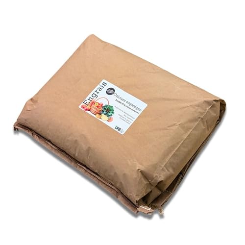Agro Sens Poudre d'os, Engrais Naturel phosphore et Calcium. Sac 15 kg