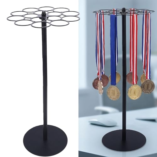 Support médailles de course et rubans de réussite avec base rotative 360 - 6