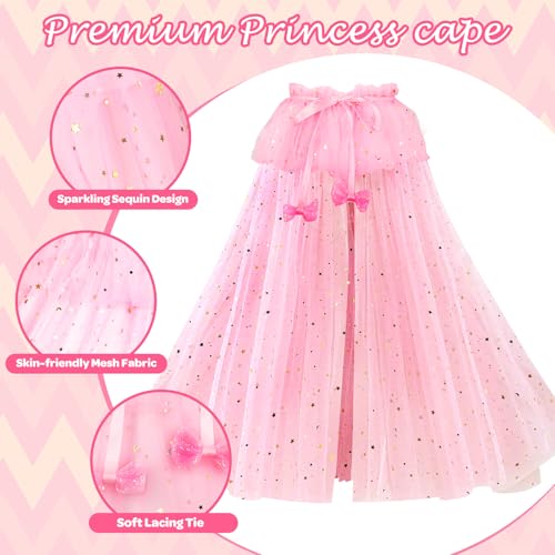 Disfraz Princesa Niñas 10 Piezas con Capa y Accesorios miniatura 2