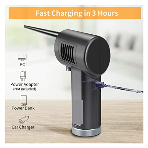 Souffleur de précision 2 en 1 rechargeable avec batterie 6000 mAh - 7