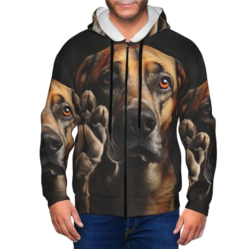 Sweat à capuche décontracté avec fermeture éclair fluide pour homme - 6