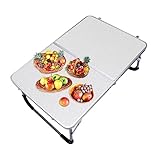Table pour ordinateur portable : installation en quelques minutes sans outils. c'est une nécessité pour le camping, le pique- , les voyages.
