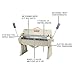 Baileigh 48-Inch Box and Pan Brake, 12-Gauge Mild Steel (BB-4812)