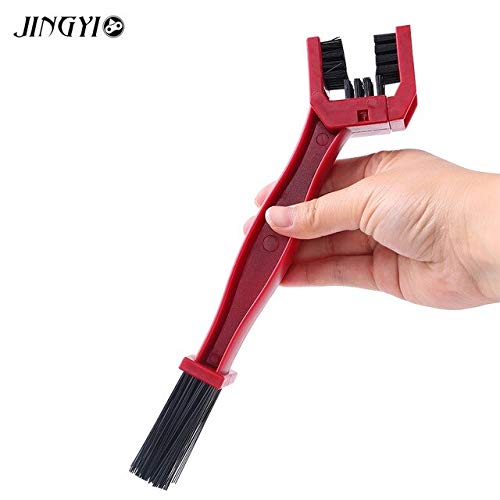 FIOLTY Cadena de Motocicleta Cepillo Limpiador para VFR 800 Kawasaki z900 Yamaha R25 R1200GS para Accesorios de Motocicletas Buell z900 CBR: Rosa