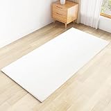 マットレス 高反発 シングル Gaberpho トッパー 硬め 折りたたみ 洗えるカバー 硬さ180N 寝返りサポート 体圧分散 通気 抗菌防臭 防ダニ 滑り止め エコテックス認証済み 収納袋付き [並行輸入品]