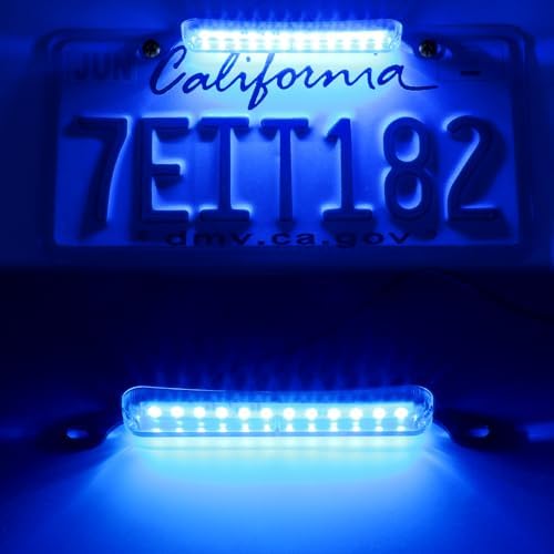 image for LivTee License Plate Light, LED Tag Lights, Extremely Bright LED Licen