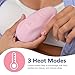 Dr Talbot's Mom Lactation Massager - Adjustable Heat and Vibration Modes - Includes Storage Bag and USB Cord - Breastfeeding Essentials