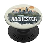 Photo Gallery souvenir vintage retrò del paesaggio di rochester popsockets popgrip adesivo Photo Gallery souvenir vintage retrò del paesaggio di rochester popsockets popgrip adesivo