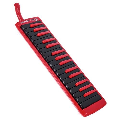 MELODICA - Hohner (943274) Fire 32 (Rojo y Negro) - Image 2
