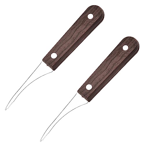 2 Pcs Stainless Steel Shrimp Tool