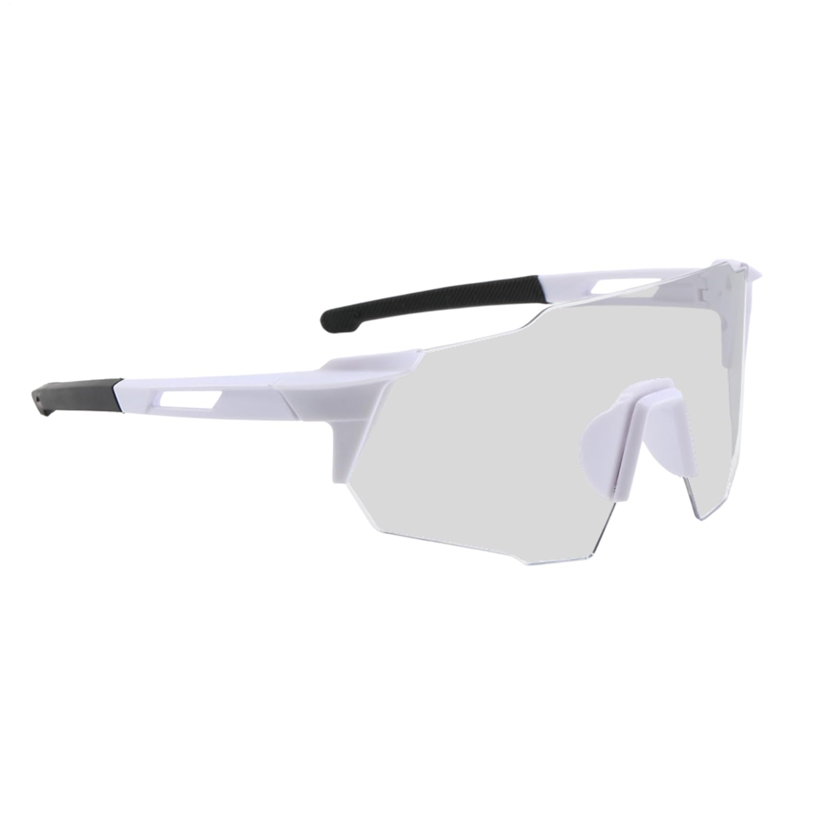 Fahrradbrille, photochrome, polarisierte Sport-Sonnenbrille, Sicherheitsbrille, klare Fahrbrille, UV400-Schutz, Sportbrille zum Laufen, Angeln und Baseball