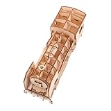 Modèle de train en bois pour garçon - détachez simplement les accessoires modèle planche en bois et structurez- en les instructions, puzzles en bois pour enfants
