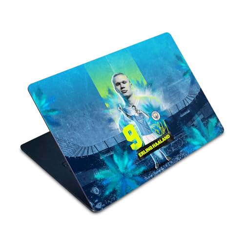 Autocollant MacBook Air 15 M2 Erling Haaland Manchester City Vinyle