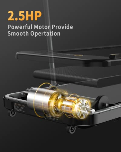 Urevo 2 In 1 Under Desk Treadmill, 2.5Hp Folding Electric Treadmill Walking Jogging Machine For Home Office With Remote Control #TOP7