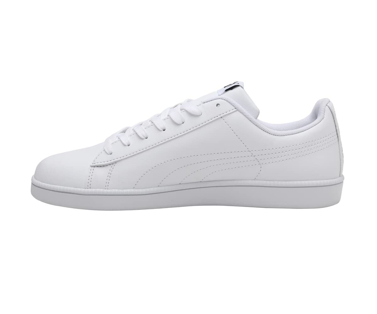Puma PUMA UP Trainers Unisex Yetişkin Spor Ayakkabı, Puma White-Puma Black, 42