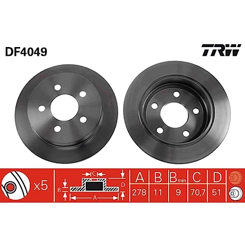 Discofreno Trw DF4049 - 3