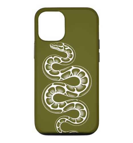 Ball Python Morph Lover �X�l�[�N�O���t�B�b�N �O���[�� �X�}�z�P�[�X iPhone 12/12 Pro �p