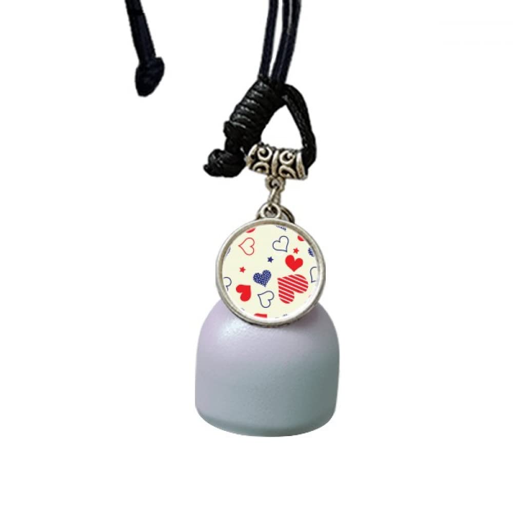 Campanas de viento americanas colgante de coche amuleto para espejo retrovisor