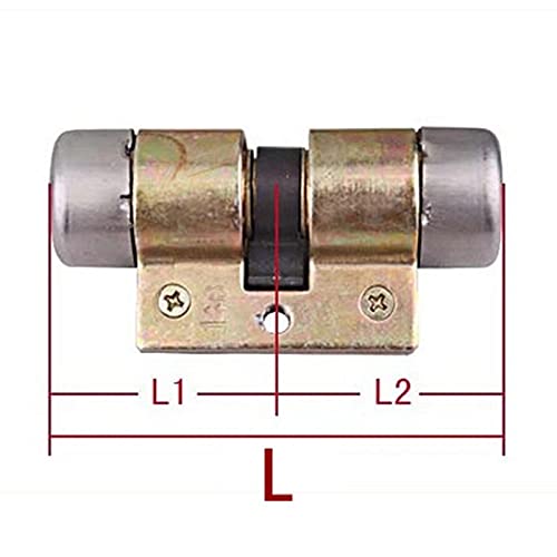 Bombin Cerradura Cerradura de puerta de seguridad Núcleo de seguridad Entrada vintage Cerradura de puerta exterior Cilindro Manija de tracción Cuerpo de cerradura Universal Cerradura Antibumping ( Col