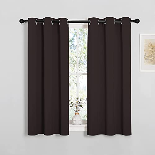 image for NICETOWN Blackout Curtain Panels for Bedroom Window, Triple Weave Micr