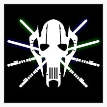 General Grievous Sticker Bumper Sticker Vinyl Decal 5"