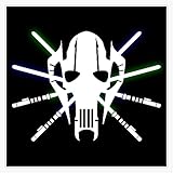 General Grievous Sticker Bumper Sticker Vinyl Decal 5