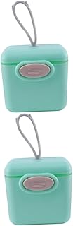 Toyvian 2Pcs Caixa De Leite Em Pó Dispensador De Fórmula Em Pó Dispensador De Leite Em Fórmula Dispensador De Comida Para Bebê Recipientes De Alimentos Para Viagem Recipiente De Fórmula