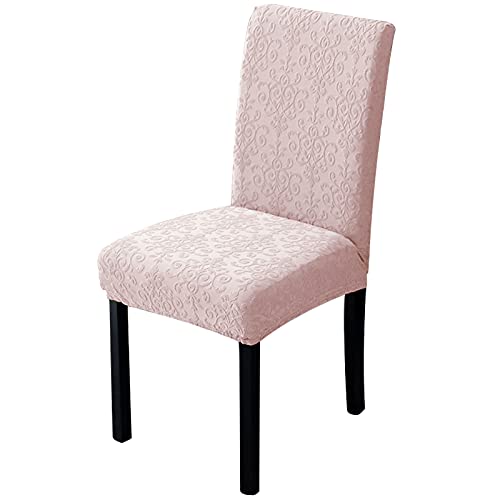 ILMF 1 pièces de Housse de Chaise pour Salle à Manger Extensibles, Housse de Salle à Manger Jacquard Housse de Chaise pour Un Ajustement lavables Couverture de Chaises pour Restaurant Bureau café Cover