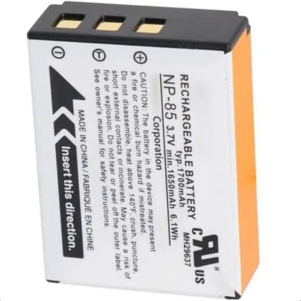 SKPM Rechargeable Lithium-Ion Camera Battery Pack NP-85 Compatible For Fujifilm Camera