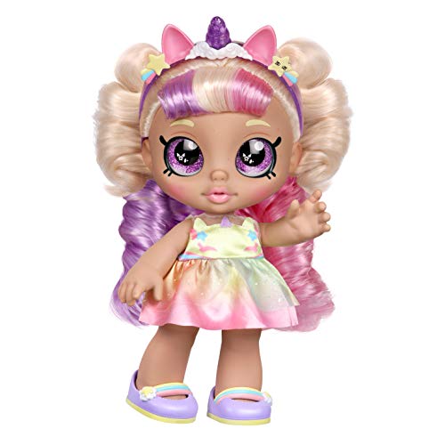 Kindi Kids Kleinkind-Puppe – Mystabella Einhorn Dress Up – Enthält 2 Outfits und Shopkins Zubehör – Bild 7
