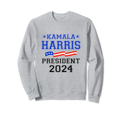 Kamala Harris Patriotic Ribbon President 2024 Sweatshirt