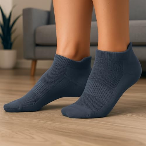 Image of SuperGeneriX Bamboo Socks for Men, Odor-Free & Soft Bamboo Socks, Cushioned & Breathable Socks, Durable Bamboo Socks