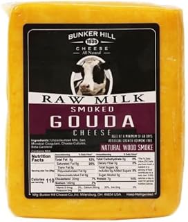 Smoked Raw Milk Gouda Cheese Half Loaf – 3.5 lb