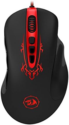 Redragon M903 Gaming Mouse con 500/1000/2000/3000/4000 DPI 8 pulsanti programmabili 6600 FPS 1000 Hz Mouse Da Gaming con filo Per Gioco MMO omron Microinterruttori