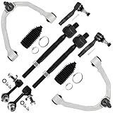 Top 10 Best 350Z Suspension Kit Reviews & Comparison 8 SCITOO 10pcs Front Suspension Kit Upper Control Arm And Ball Joints Sway Bar Links Inner Outer Tie Rod Ends w/Steering Boots fit for 2003-2007 for INFINITI G35 2003-2009 for Nissan 350Z