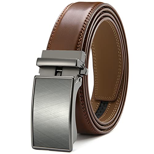 Ceinture en cuir pour hommes au design automatique élégant