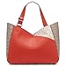 Calvin Klein Zoe Tote, Spicy Orange/Almond/Taupe/Cherub White