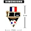 2026 FIFA World Cup Lapel Pin - Premium Zinc Alloy, Officially Licensed Collectible Souvenir - Gift & Event Keepsake For Hats, Bags & Collections