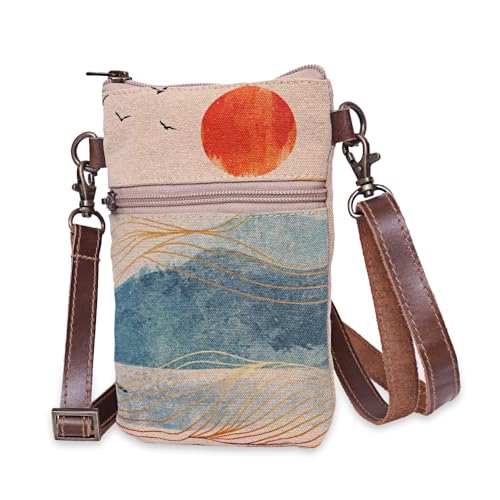 Scenic - Wristlet Wallets for Women, Crossbody Purse, Tote Bag, Cell Phone Purse, Crossbody Sling, Small Pouch