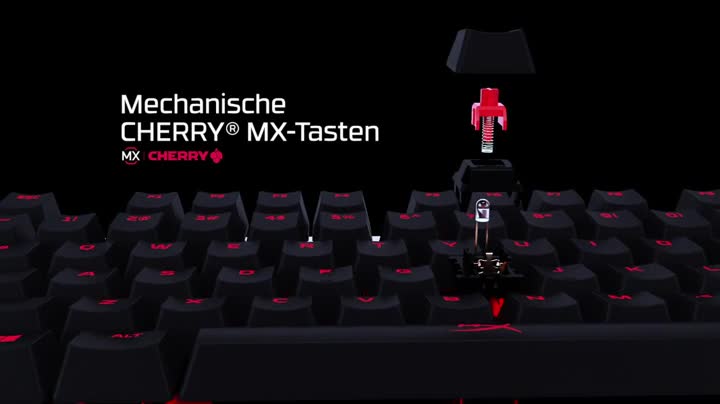 HyperX Alloy FPS RGB mechanische gaming toetsenbord Qwerty - - Voor 23.59u, morgen in huis