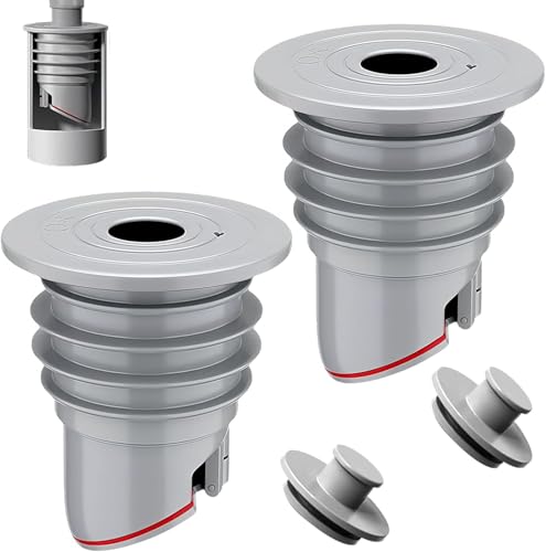 COLDDD Washing Machine Drain Hose Seal with Magnetic Anti-Odor Valve