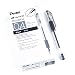 Pentel Arts Hybrid Technica 0.4 mm Pen, Ultra Fine Point, Black Ink, Box of 12 (KN104-A)