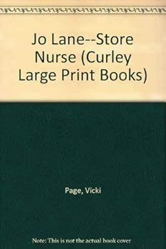 Hardcover Jo Lane-Store Nurse (Curley Large Print Books) [Large Print] Book