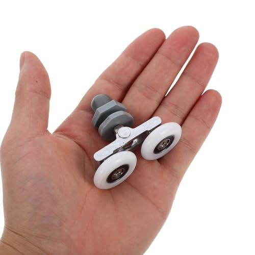 Rodillos dobles para puertas corredizas de ducha 8 piezas de aleación 5