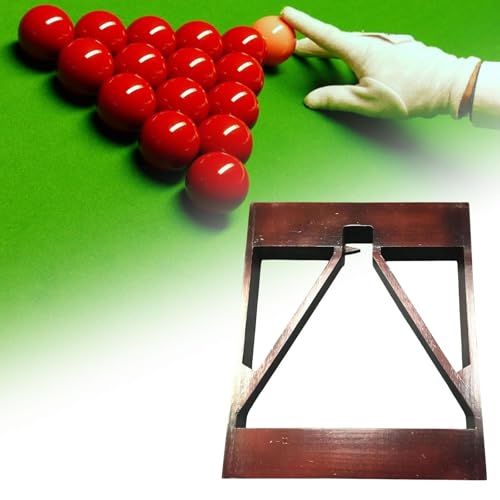 Baoblaze Wood Billiard Ball Triangle Rack,Pool Table Ball Holder,Positioning Rack,Sturdy,Pool Ball Rack Billiard Accessories for Party - Image 5