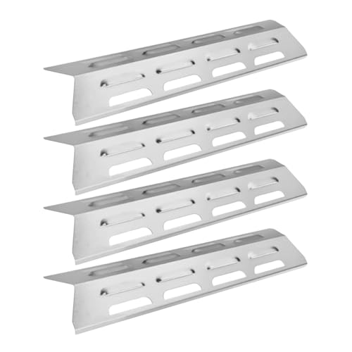 Protector universal de acero inoxidable para parrilla con placas de alta resistencia térmica 2