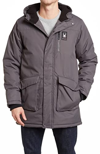 Spyder Men's Parka Jacket, Polar Large