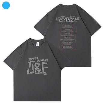 Amazon.co.jp: スーパージュニア D&E グッズ Tシャツ 2024
